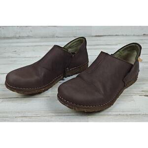 EL NATURALISTA N919 Angkor Wmn's Leather Mules/Clogs Rubber Soles EU 37/US 6.5